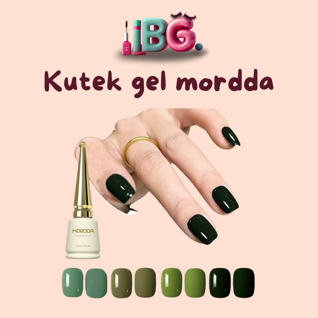 Mordda By Xeijayi Kutek Gel  Series Nail Art  Serries