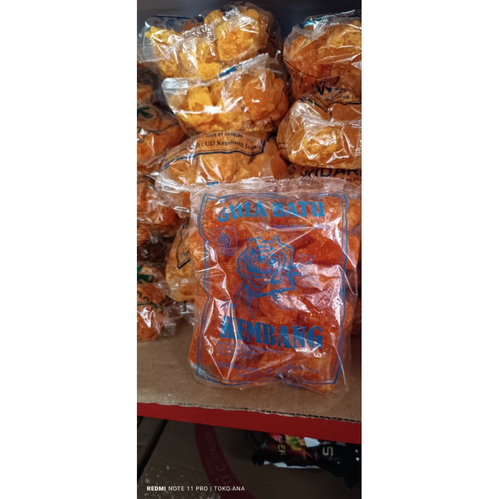

(termurah) GULA BATU KUNING/ORANGE KHAS CIREBON CAP WIDARA