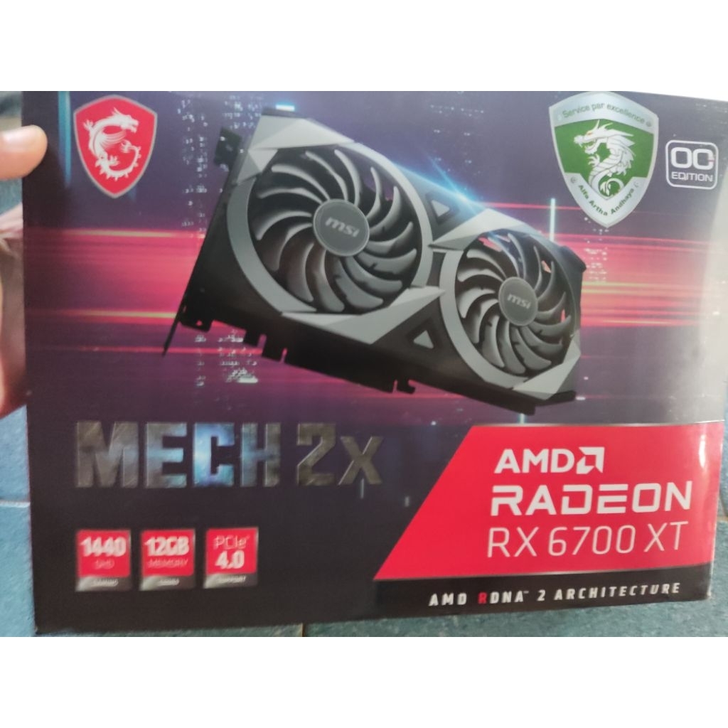 MSI RX 6700XT MECH 2X