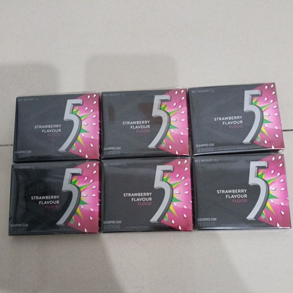 

Permen karet Wrigley Thailand rasa peppermint and watermelon