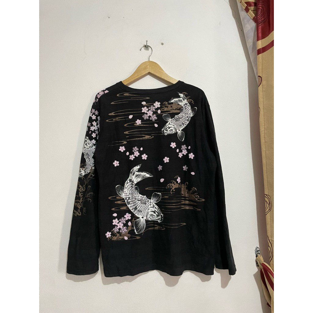 KAOS SUKAJAN KOI FULL AOP DAN BORDIR