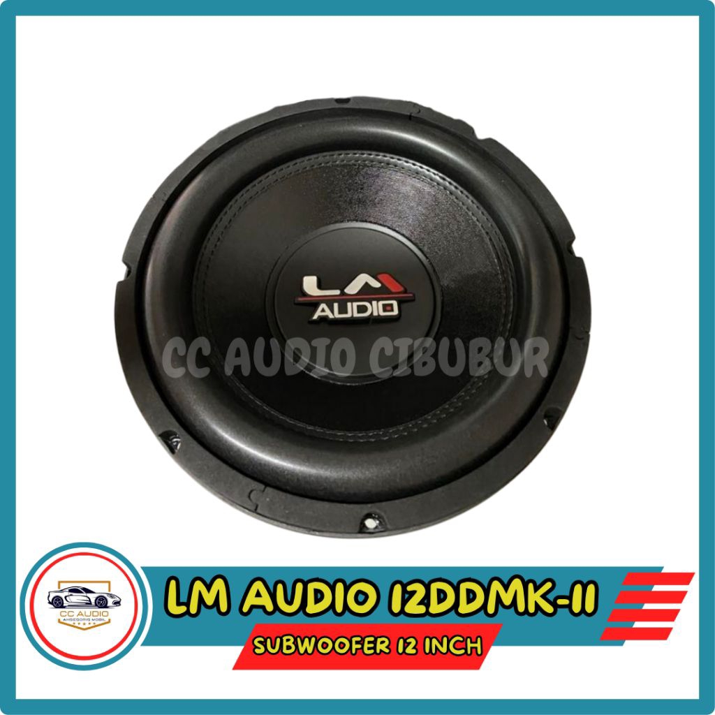 SUBWOOFER LM AUDIO 12DD MK II 12 INCH / LM AUDIO LM 12DD MK II SUBWOOFER AKTIF LM AUDIO