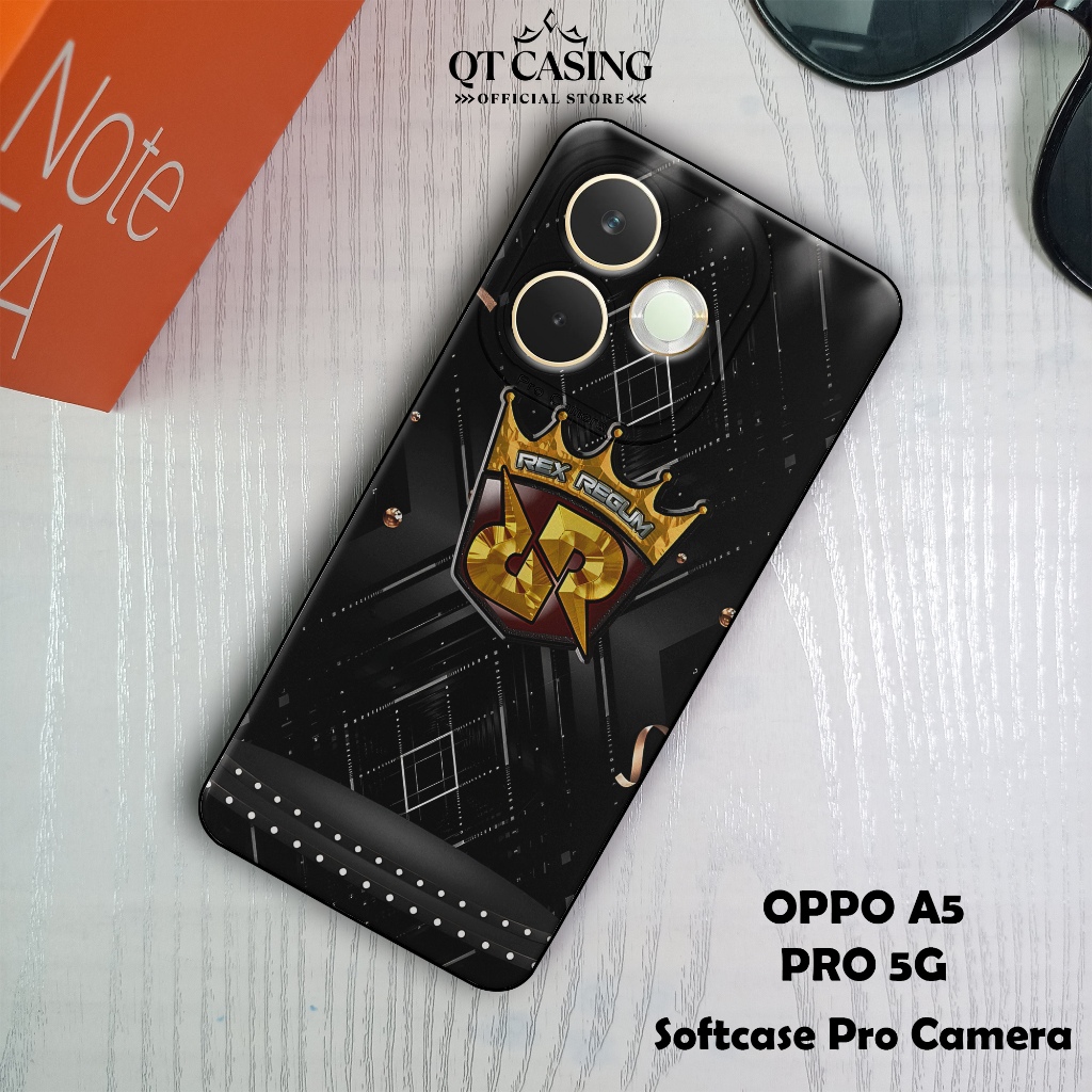 Case For Oppo A5 Pro 5G – Casing RRQ Esports – Softcase Pro Camera Oppo A5 Pro – Silikon Clear Case