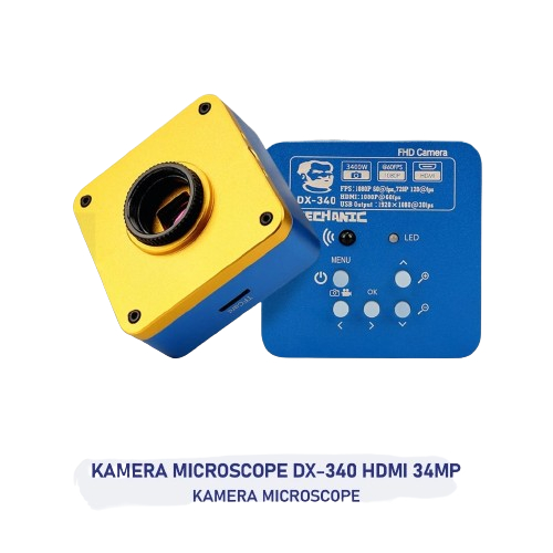 KAMERA MICROSCOPE MEKANIK DX-340 HDMI 34MP