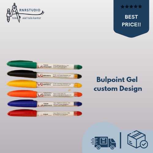 

Ballpoint Bolpen Custom Design Promosi Boss Gel Biasa Souvenir