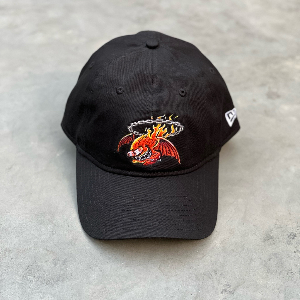 New Era 9Forty Unstructured Miami Heat Nba Gnarly Black Cap Original Resmi