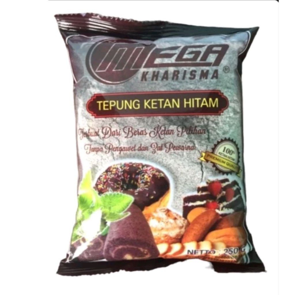 

tepung ketan hitam mega kharisma 250 gr