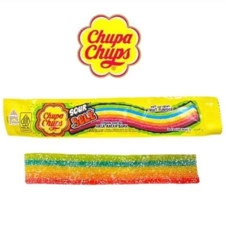 

Chupa Chups Sour Belt 168 gram ( is 24 pcs ) Chupa chups Sour Belt Promo Candy Food Snacks Cup Camilan Instan