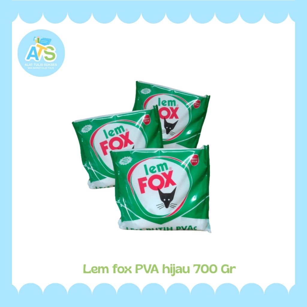 

lem fox pva hijau 700 gr