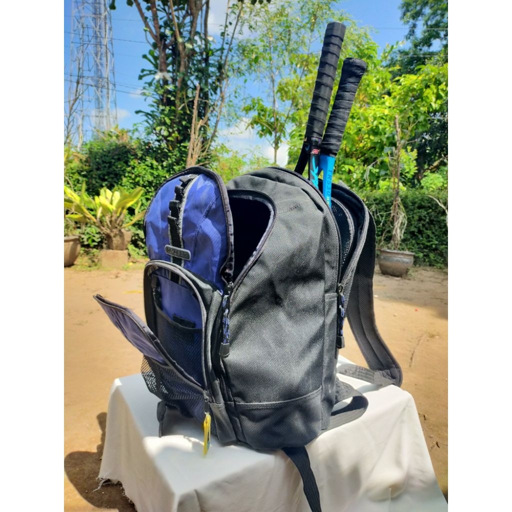 Tas Raket Tennis dan Badminton Rakgear bekas second ori