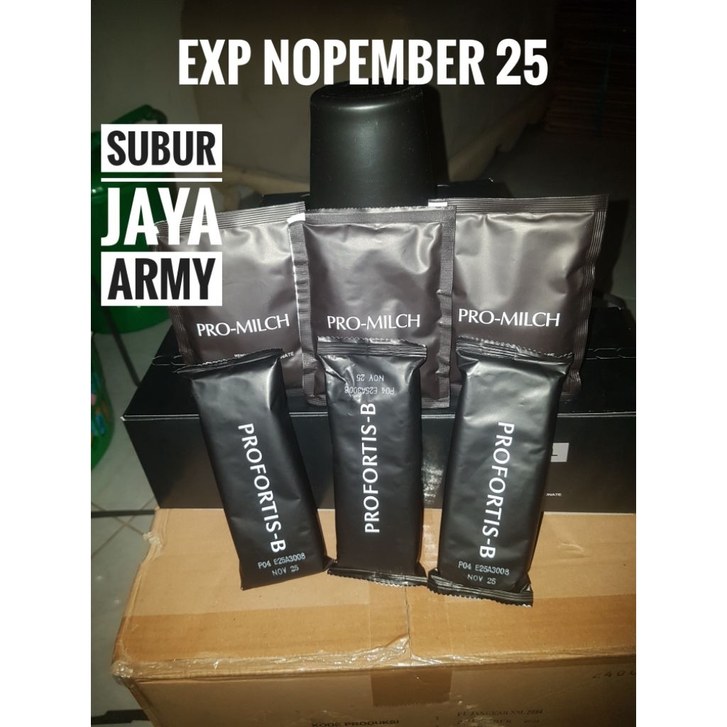 

EPROKAL PLUS TNI / PROFORTIS BAR EXP NOPEMBER 25