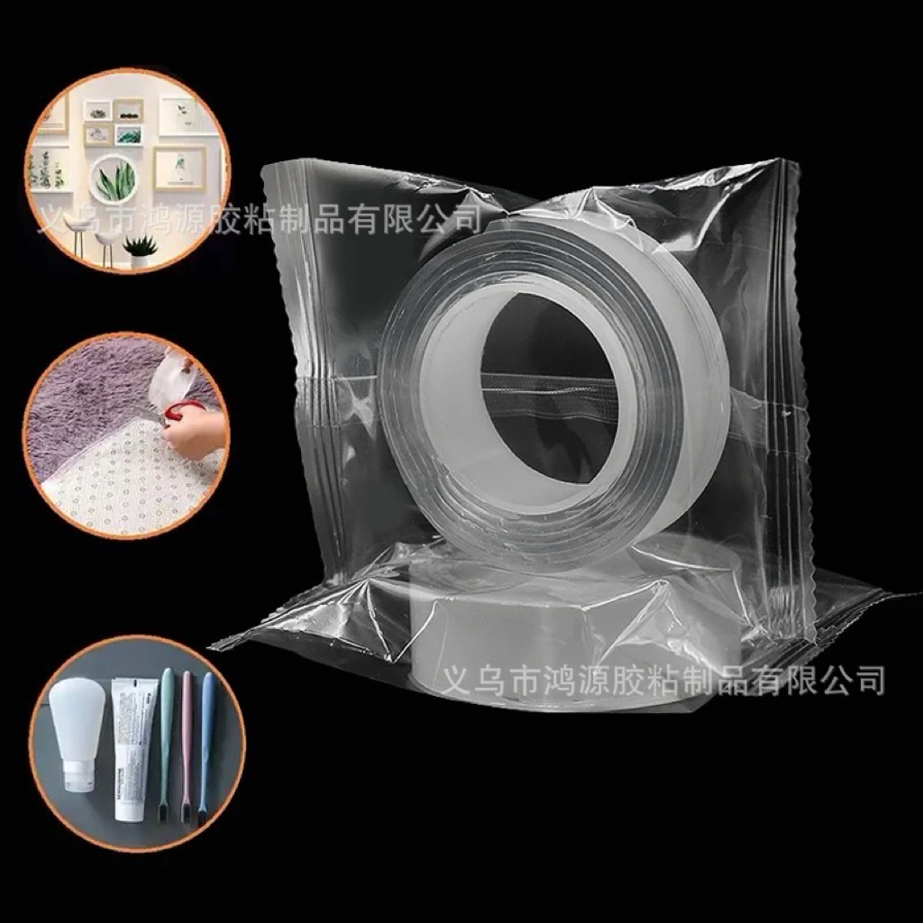 

NANO TAPE SELOTIP DOUBLE TIP ISOLASI DOUBLE TAP 2SISI SERBAGUNA 3M&5M