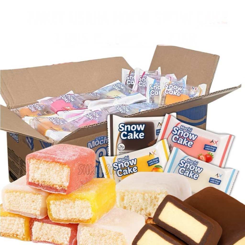 

VIRALLLL SNOW CAKE MOCHI (Dingin Lebih Enak)