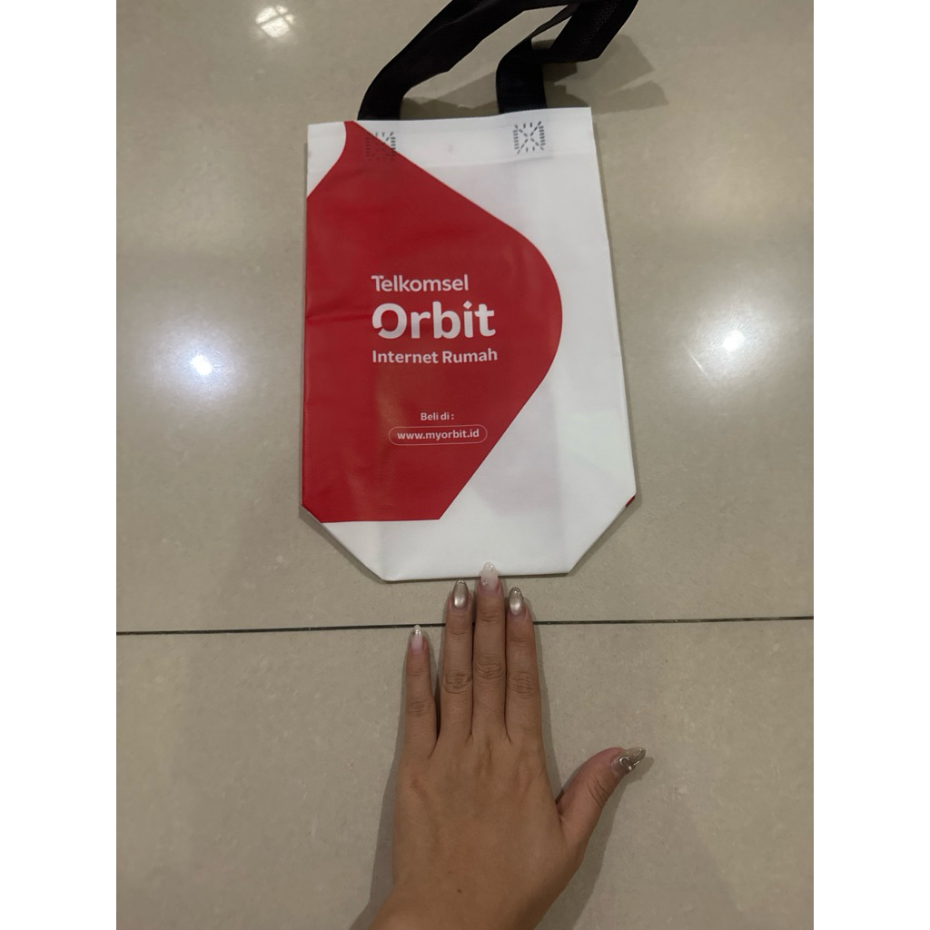 

tas kantogan paperbag orbit telkomsel