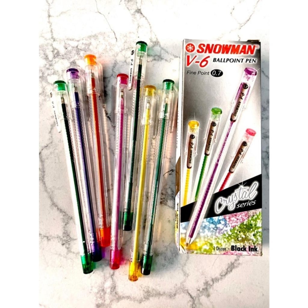 

Pulpen Snowman V6 Semi Gel