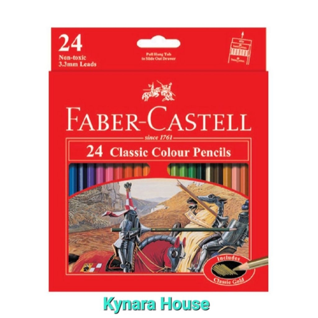 

Faber-Castell Pensil Warna Classic 24pcs
