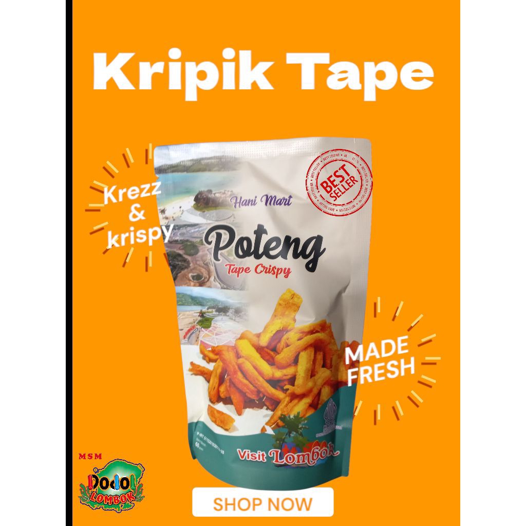 

kripik Tape Crispy 60gr