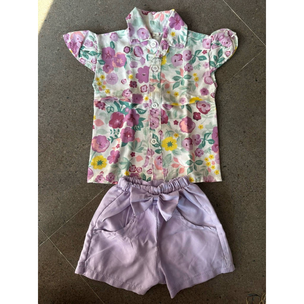 One set anak perempuan 3bulan-1tahun