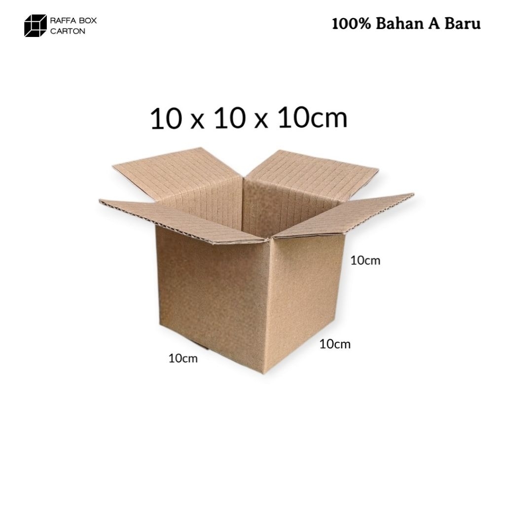 

Kardus Uk 10x10x10cm Bahan A1 Box Packing Acsesorie, Olshop, Parfum Dll