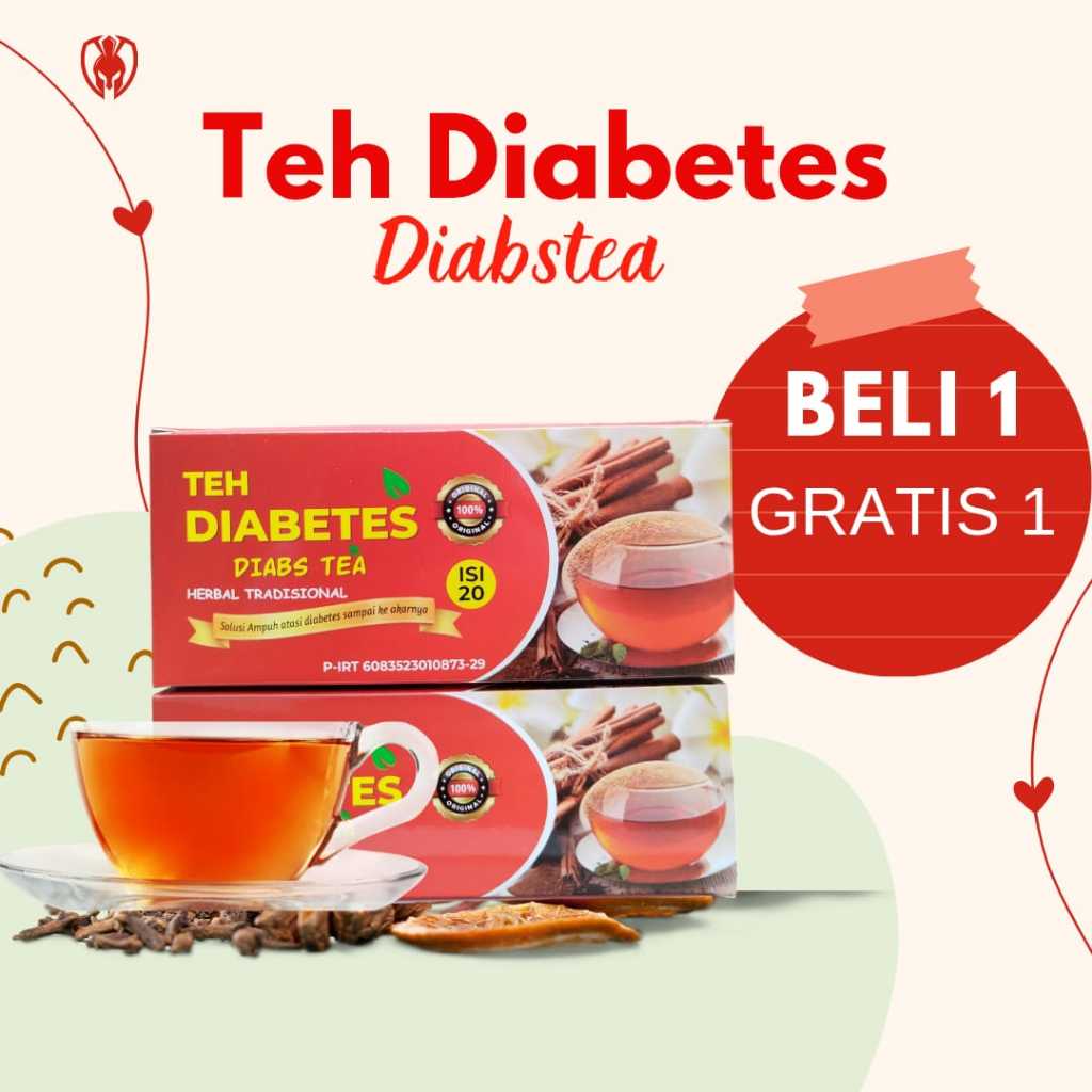 

Teh diabetes herbal,beli 2 GRATIS 1