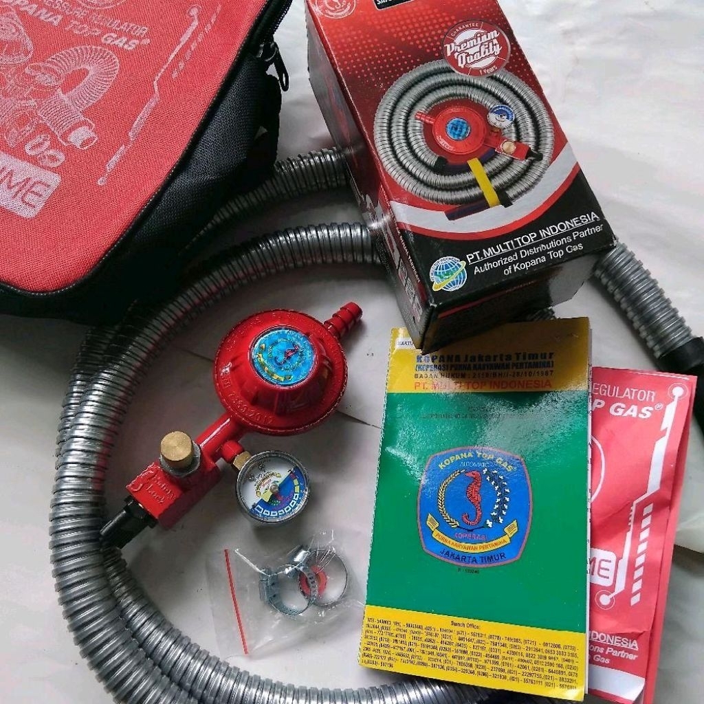 Regulator kopana top gas pertamina bergaransi 1 tahun