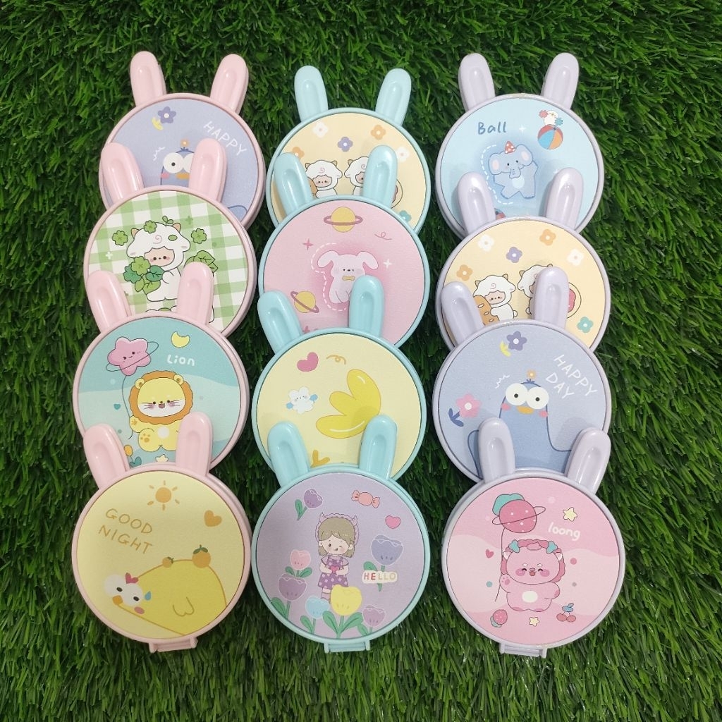 MINISO BALI | Cermin Lipat 2 Sisi / Cermin Lipat Mini / Kaca Flip Saku Cermin Travel