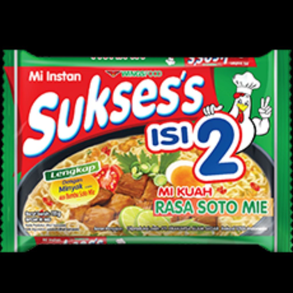 

Sukses' s Mie Instant Isi 2 All Variant Rasa Pcs 112 gr