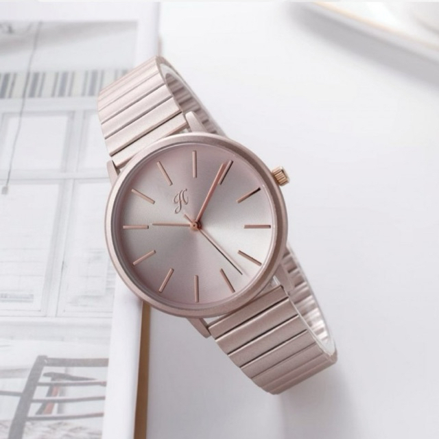 JIMS HONEY - JT 8151 - JAM TANGAN WANITA RANTAI KEKINIAN / JAM TANGAN WANITA