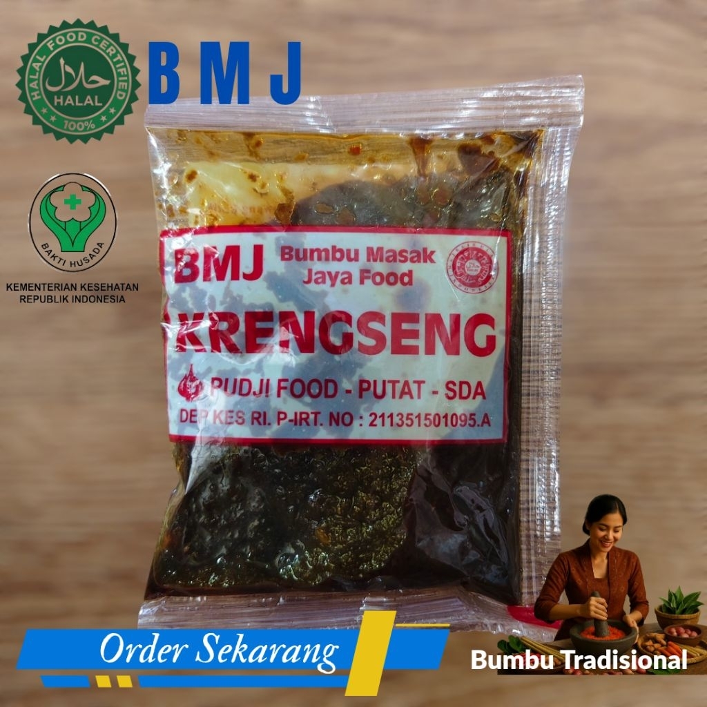 

BMJ / BUMBU KRENGSENGAN / BUMBU MASAK JAYA FOOD / BUMBU MASAK INSTAN