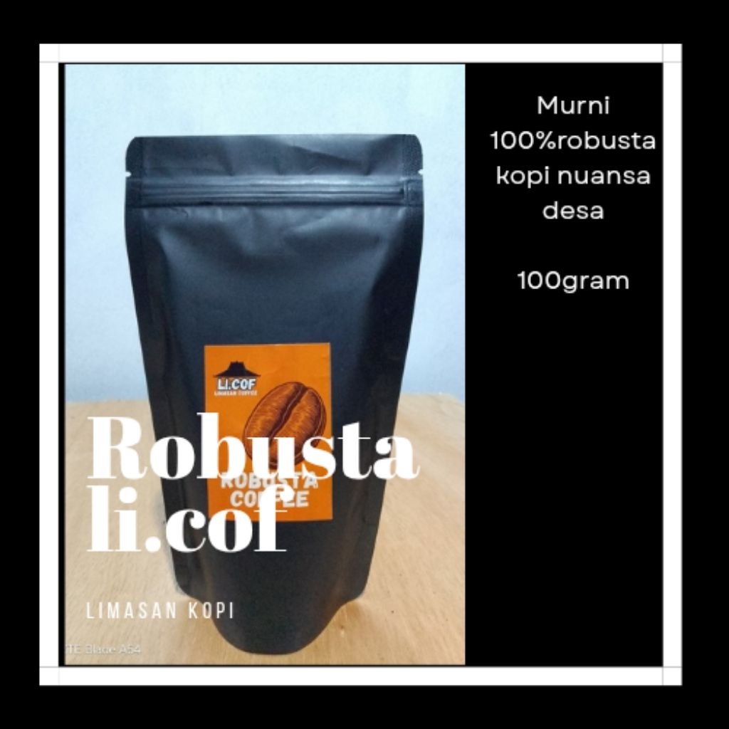 

kopi robusta li.cof( temanggung)