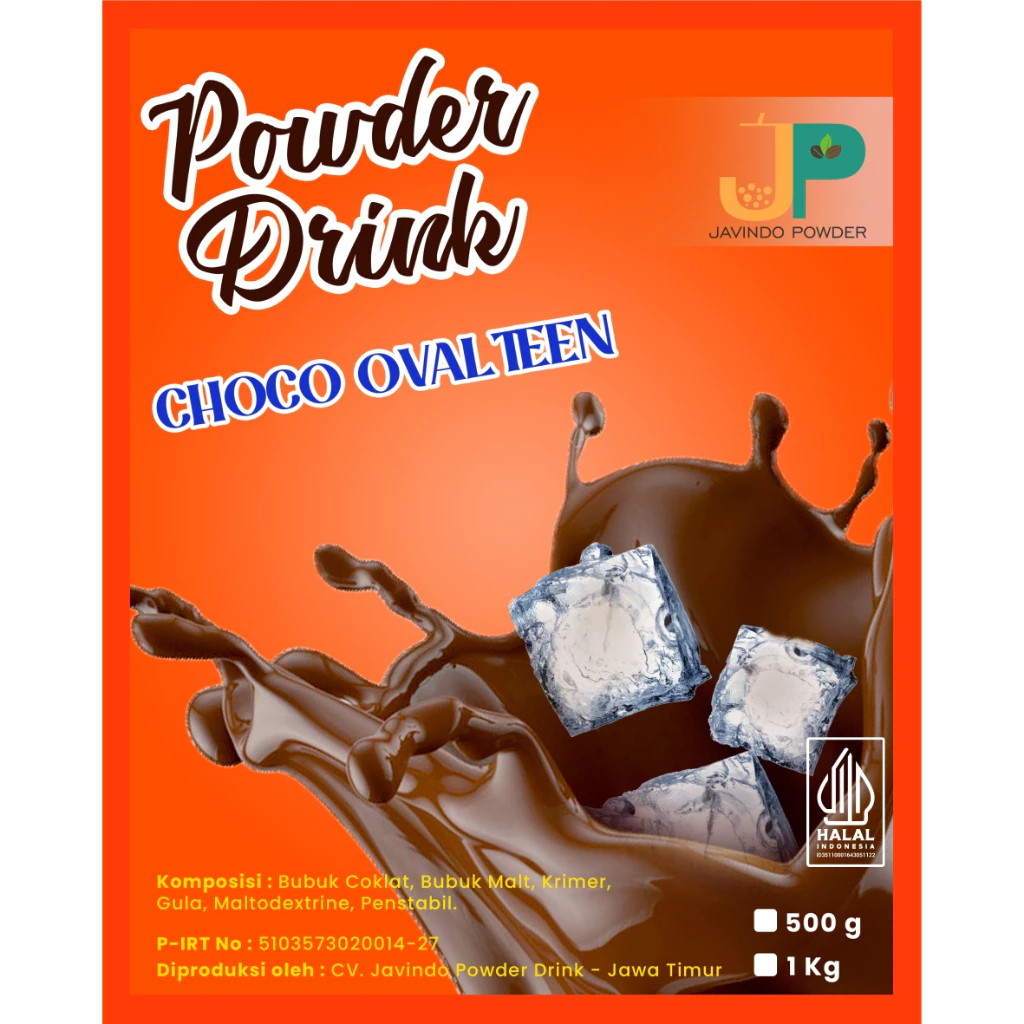 

JAVINDO Bubuk Minuman Rasa Choco Ovalteen / Coklat Ovaltine 1Kg / 1 Kg Reguler - Javindo Powder