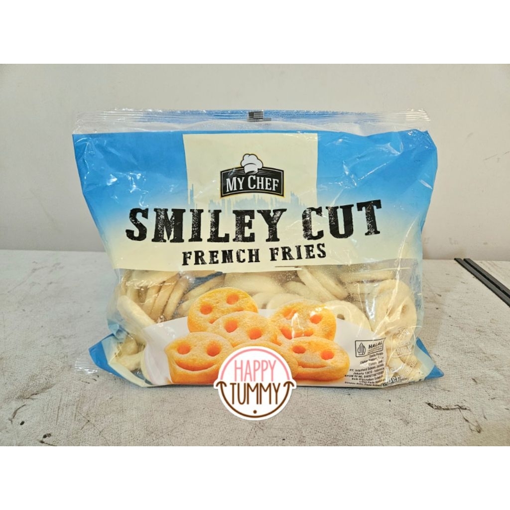 

MY chef smiley cut kentang beku frozen french fries