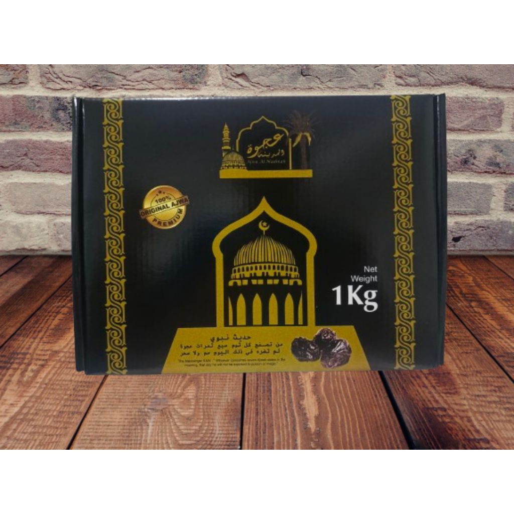 

Kurma Ajwa 1 KG Madina Kurma Nabi Exp 2026 Premium