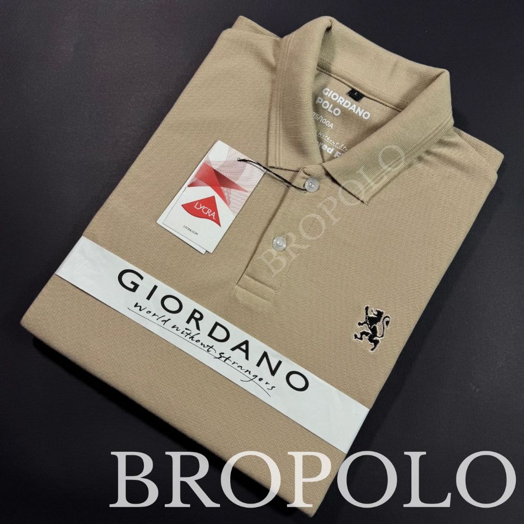 Bro Polo ~ Kaos Kerah Pria GRDNO 3D Lion Coksu Premium Quality Lengan Pendek