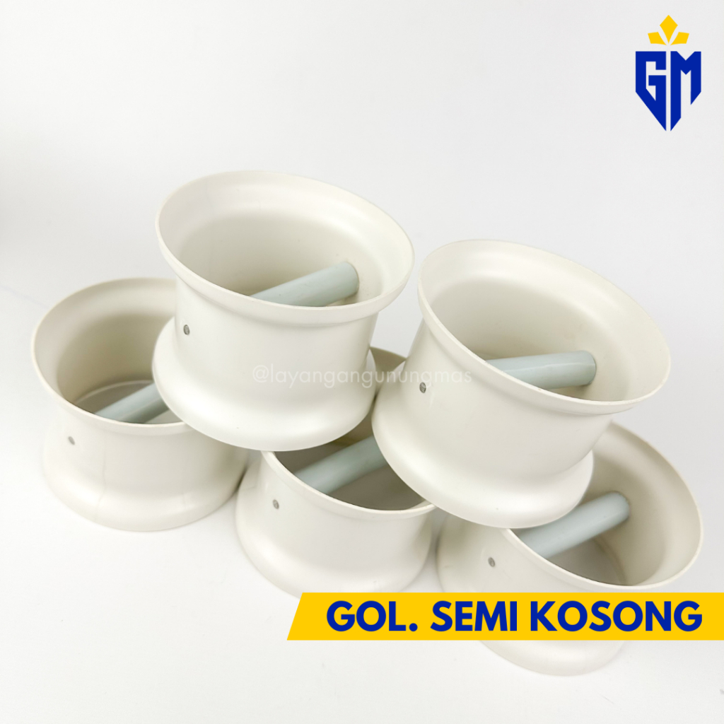 GunungMas [GROSIR min. 10 pcs] GOLONGAN SEMI KOSONG / GOLONGAN PVC / GOLONGAN PARALON / GOLONGAN PUT