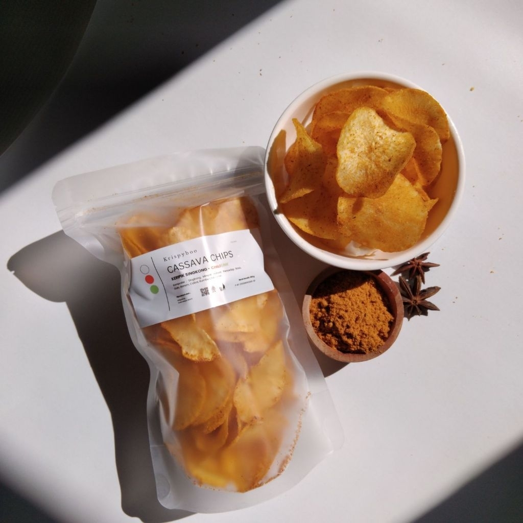 

Krispyboo - Camilan Snack Keripik Singkong Premium | Chili Lime - Cabai Jeruk