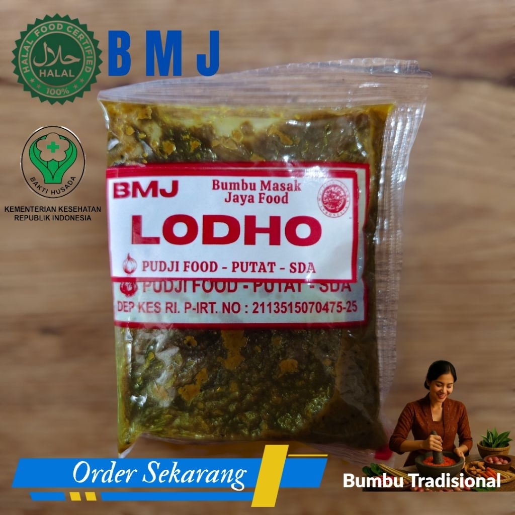 

BMJ / BUMBU LODHO / BUMBU MASAK JAYA FOOD / BUMBU MASAK INSTAN