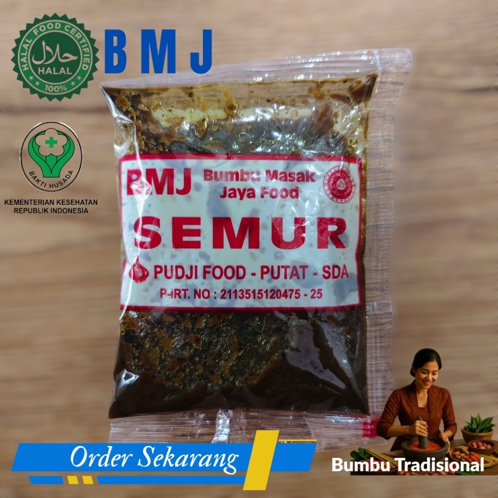 

BMJ / BUMBU SEMUR / BUMBU MASAK JAYA FOOD / BUMBU MASAK INSTAN