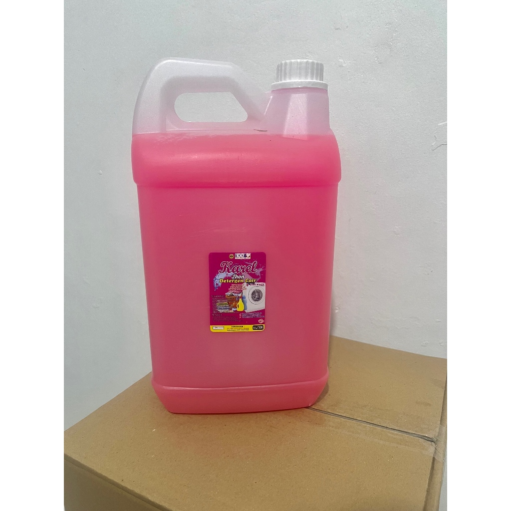 Sabun Laundry 5Liter / Sabun Deterjen Cair 5Liter / Deterjen Laundry 5 Liter Ungu , Biru , Pink