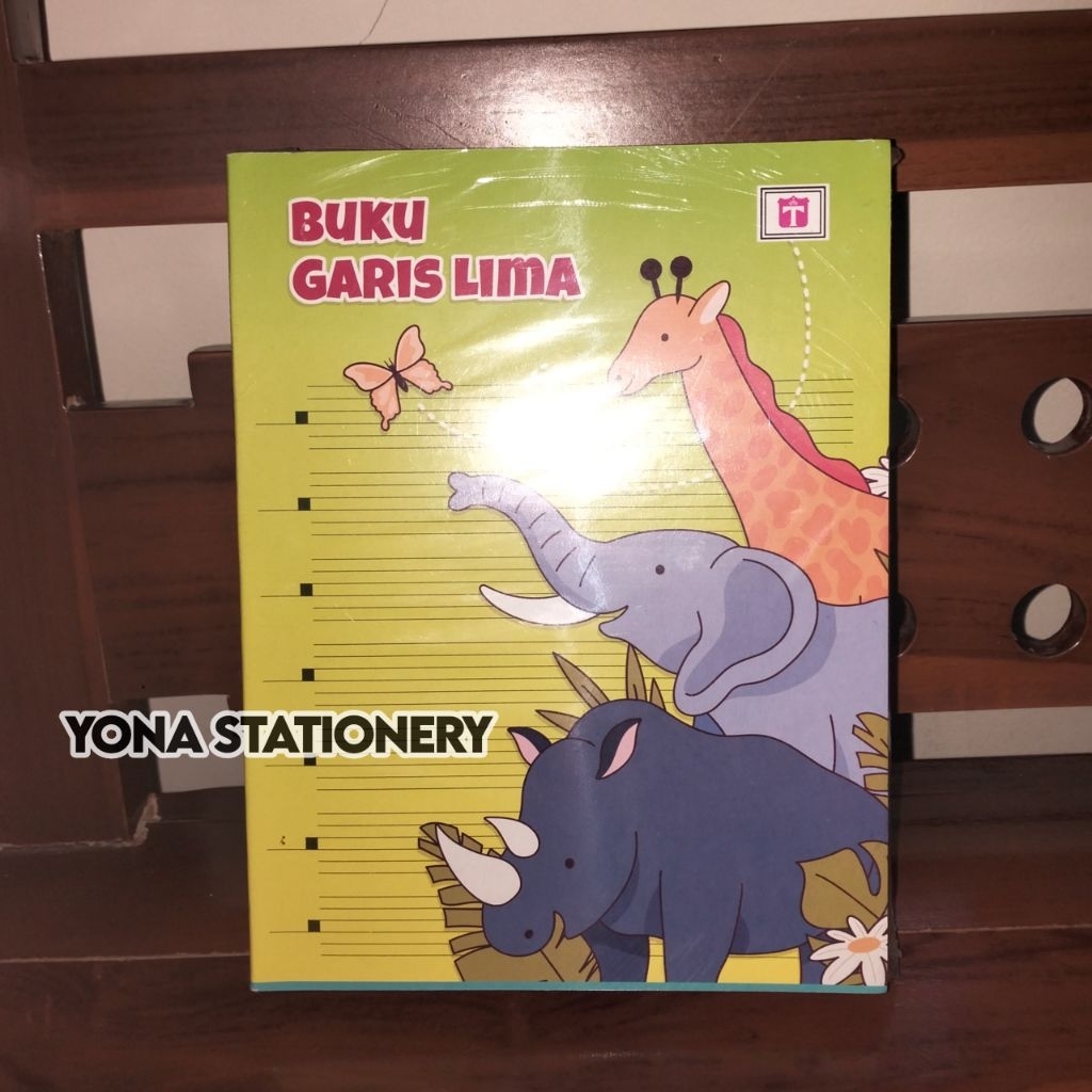 

Buku Garis 5 Tiara 38 Lembar | 1 Pak: 10 Pcs Buku | Aneka Motif
