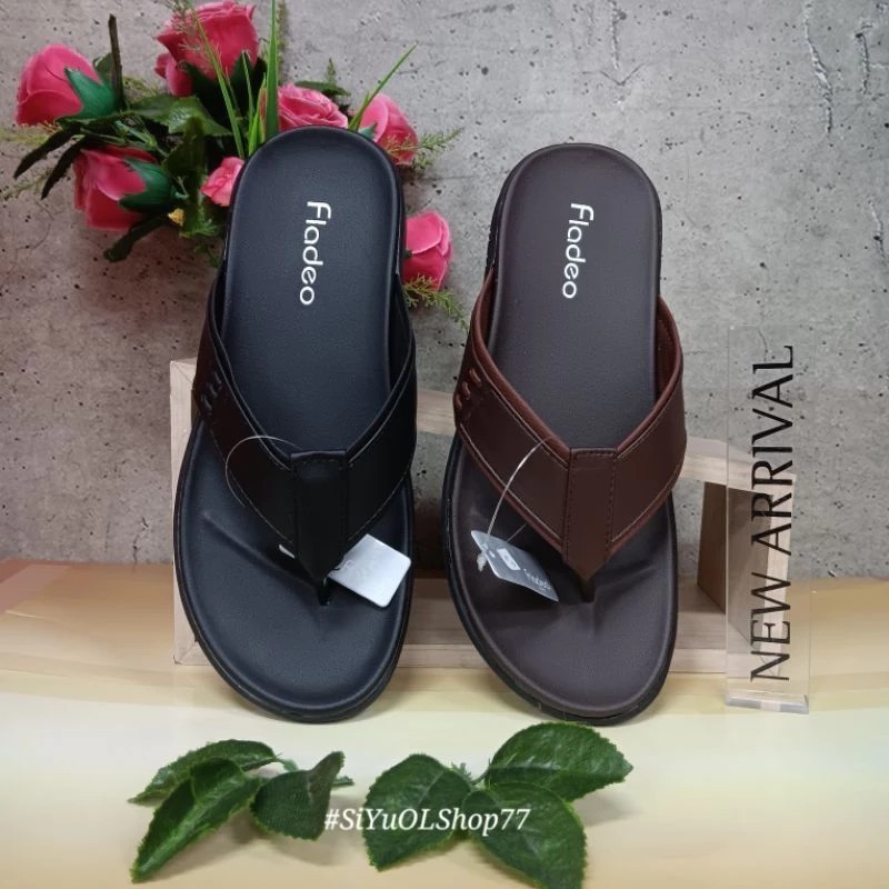 Sandal Fladeo Pria Japit Full Jahit / Sandal Fladeo Pria