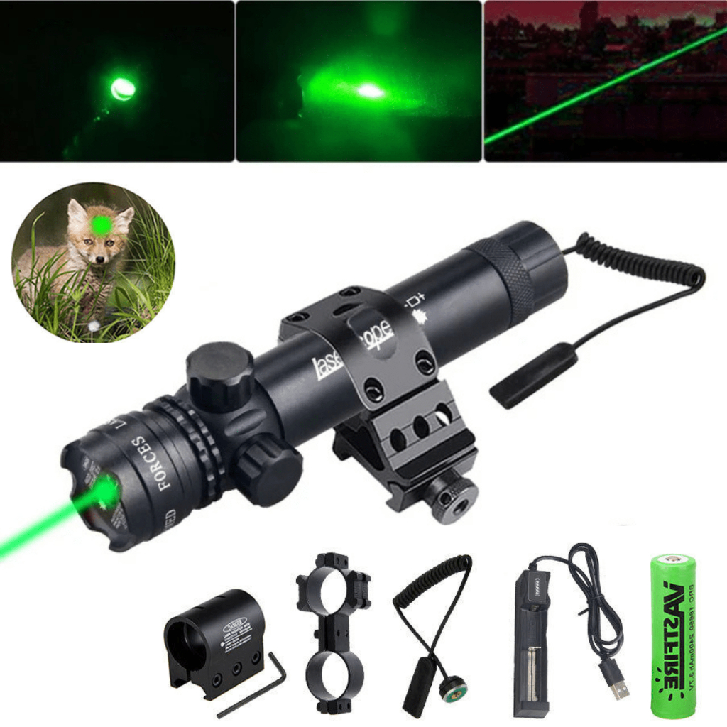 VASTFIRE Laser Tembak Senapan Angin Warna Hijau Dan Merah Dot Scope Jarak Jauh Siang Malam 300 Meter