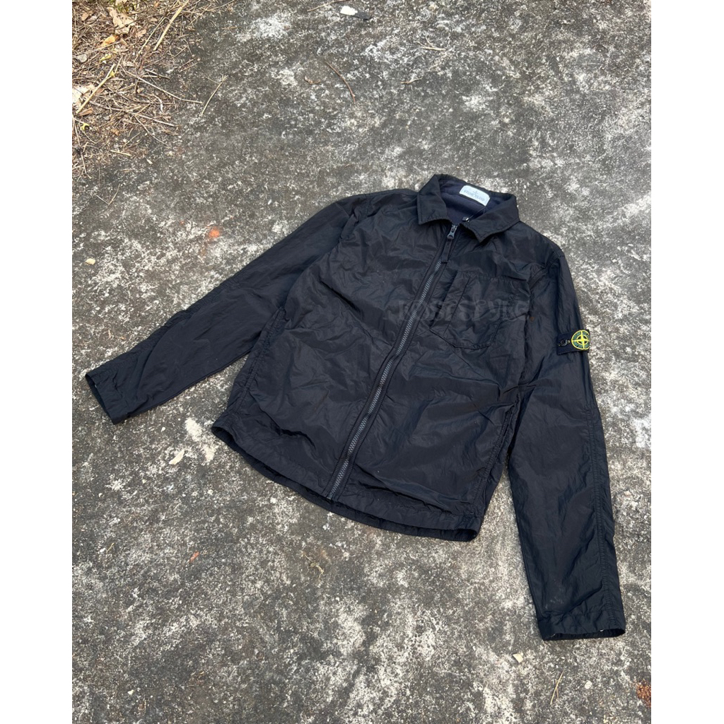 Stone Island Junior Nylon Metal Zip Up