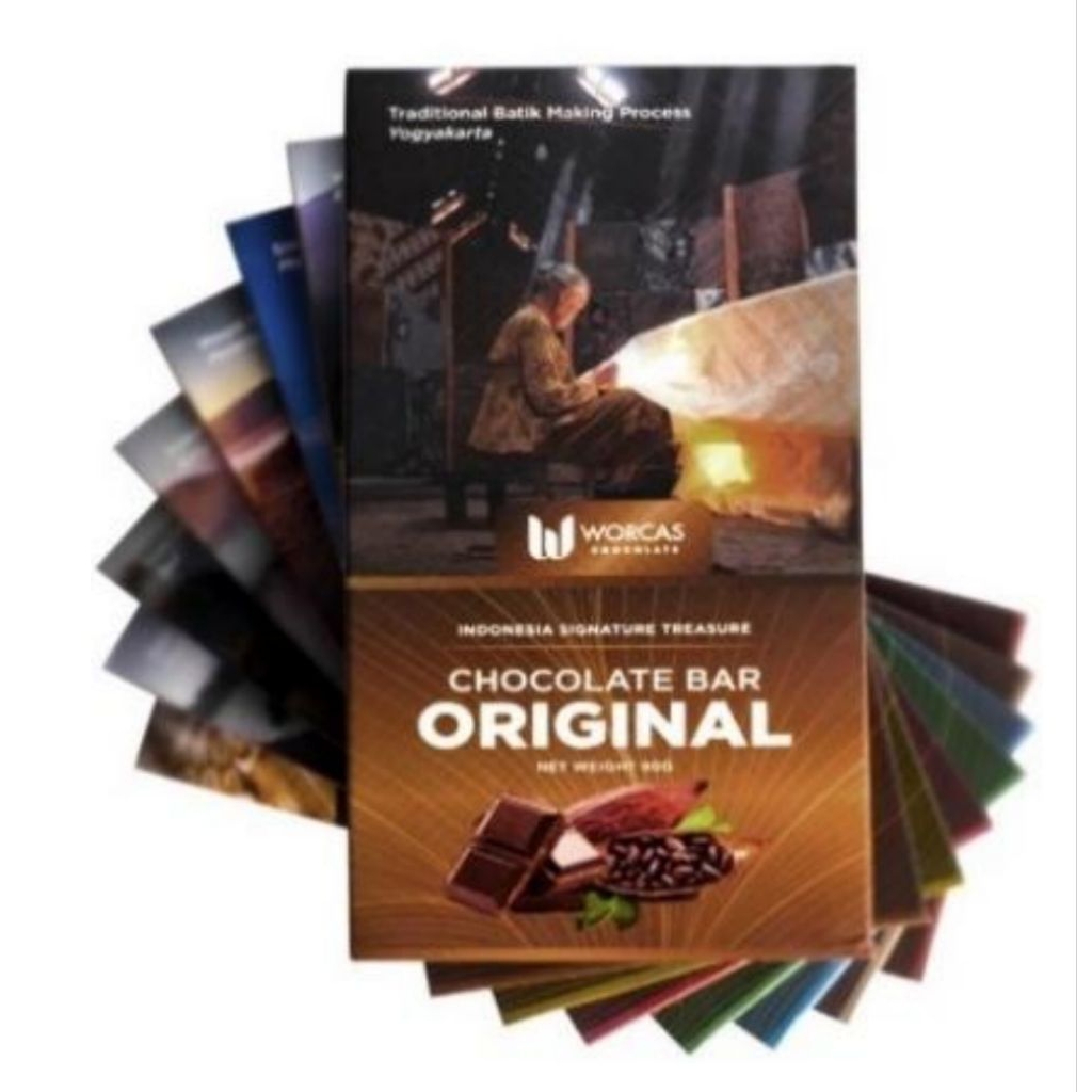 

Chocolate Bar Worcas Rasa Original 90gr
