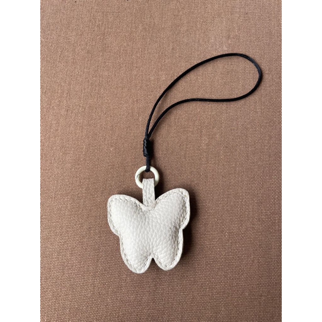 Butterfly Bag charm/Kulit Asli
