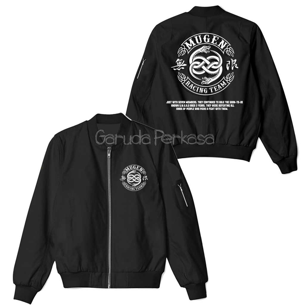 JAKET BOMBER SUZURAN HIGH AND LOW THE WORST MUGEN