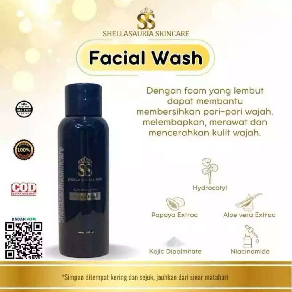 facial wash ss Skin // toner ss skin shellasaukia