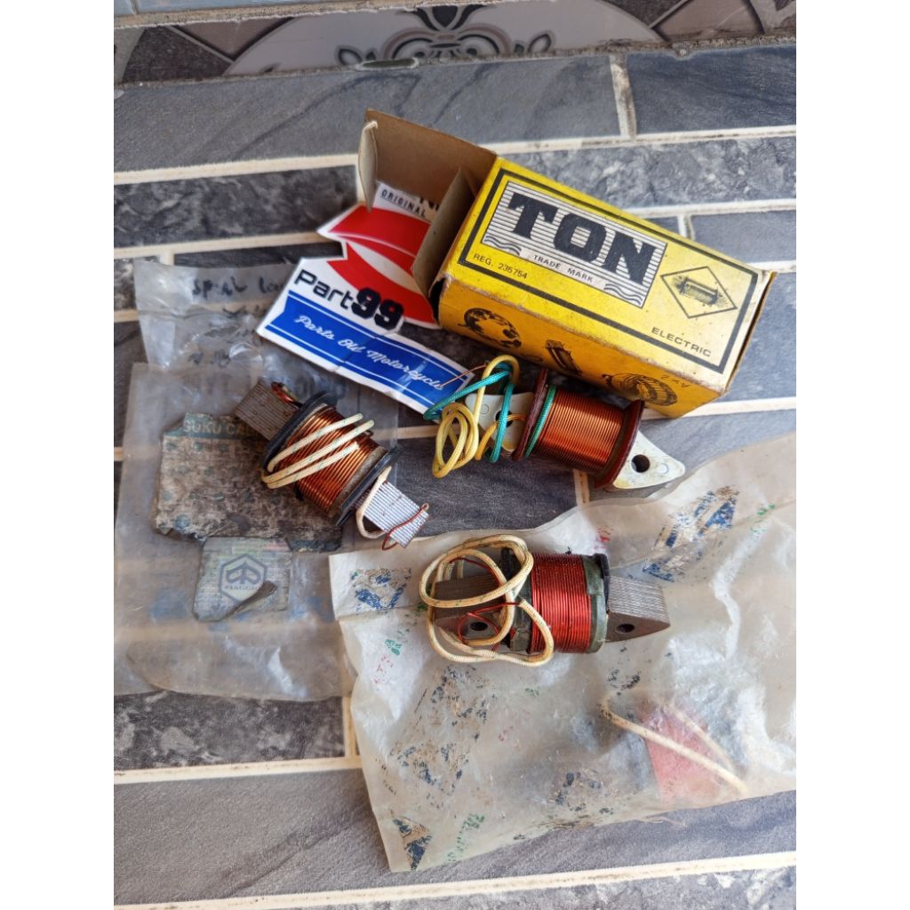 spul lampu vespa super