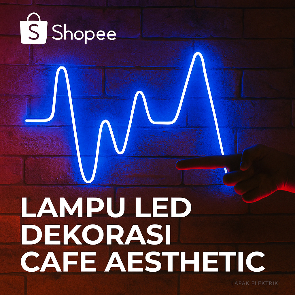 Lampu Neon Flex - Hiasan Dekorasi Cafe Aesthetic - Led RGB Running 12V - Estetik