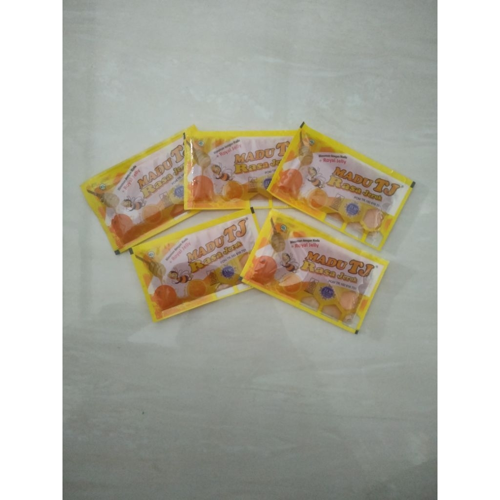

Madu TJ Sachet Rasa Jeruk (5 Sachet)